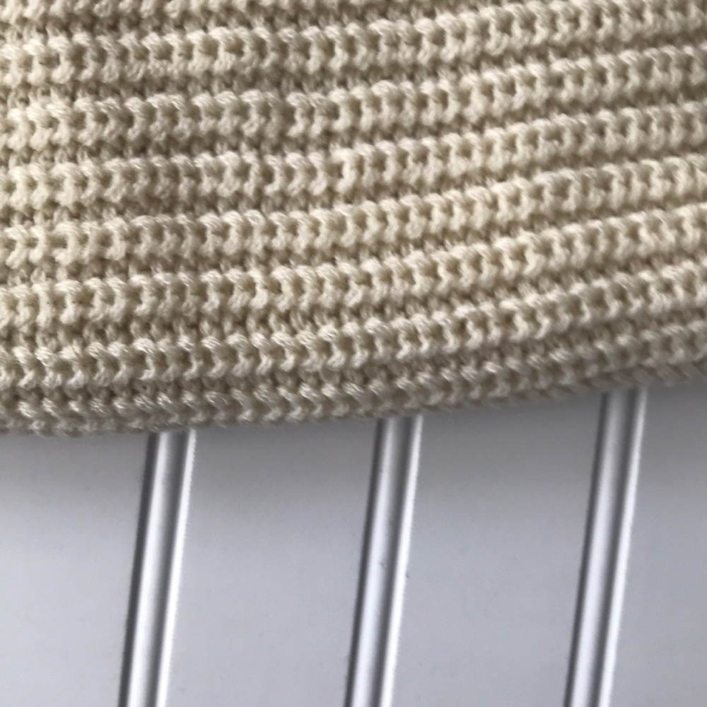 Infinity knit scarf cream lightweight - Picture 7 of 7